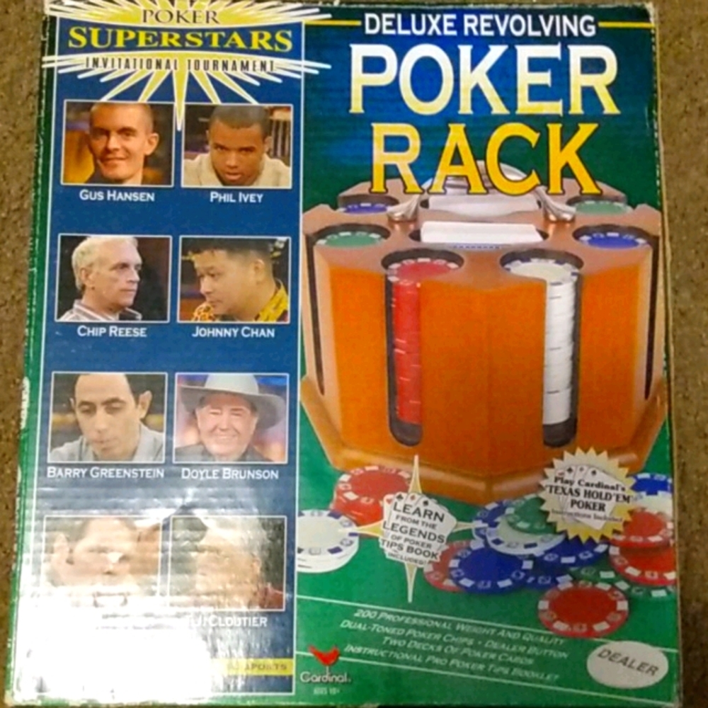 Poker Rack - Brand New in Box